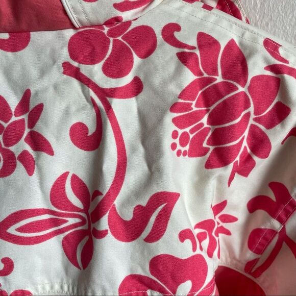 Obermeyer Delaney Luke Ski Jacket Floral Insulated Pink Youth Girls M - Picture 8 of 8